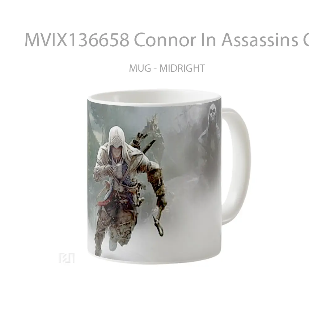 Mug Connor In Assassins Creed 3 Cangkir Gamer - All-side / Desain