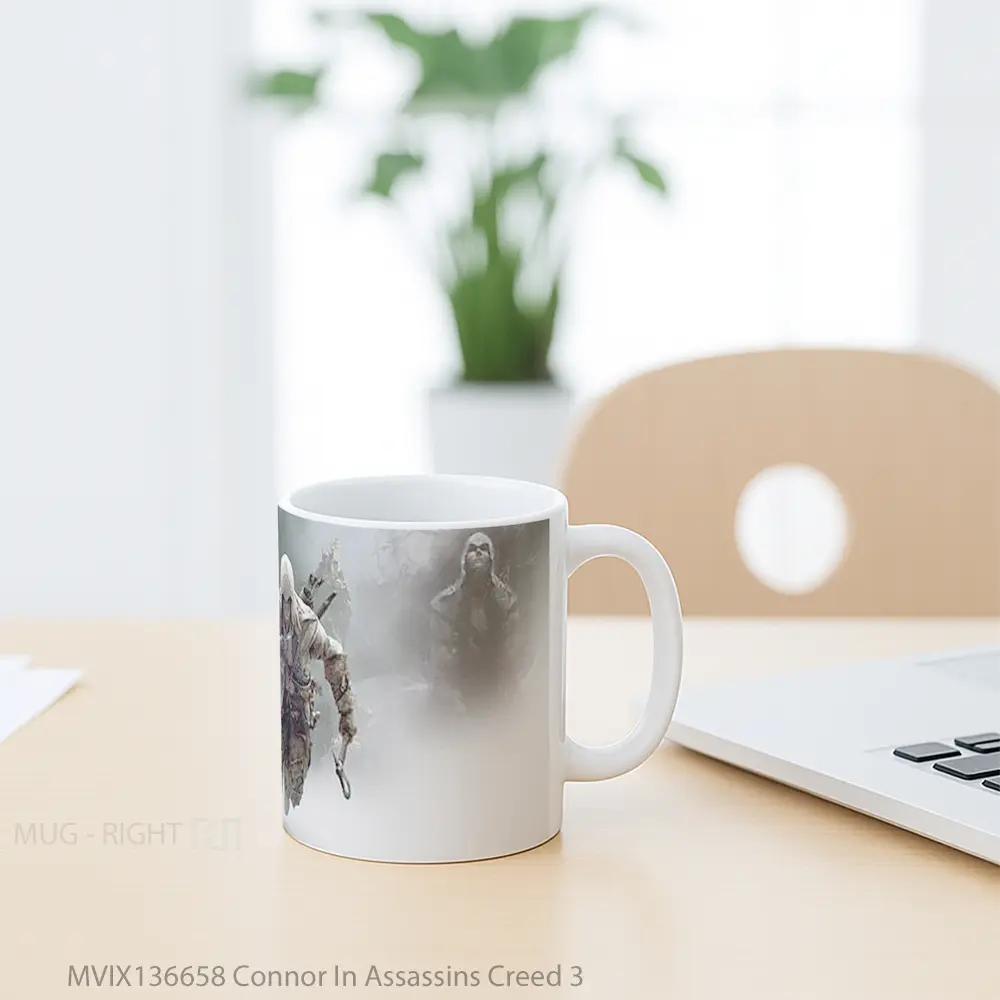 Mug Connor In Assassins Creed 3 Cangkir Gamer - All-side / Desain
