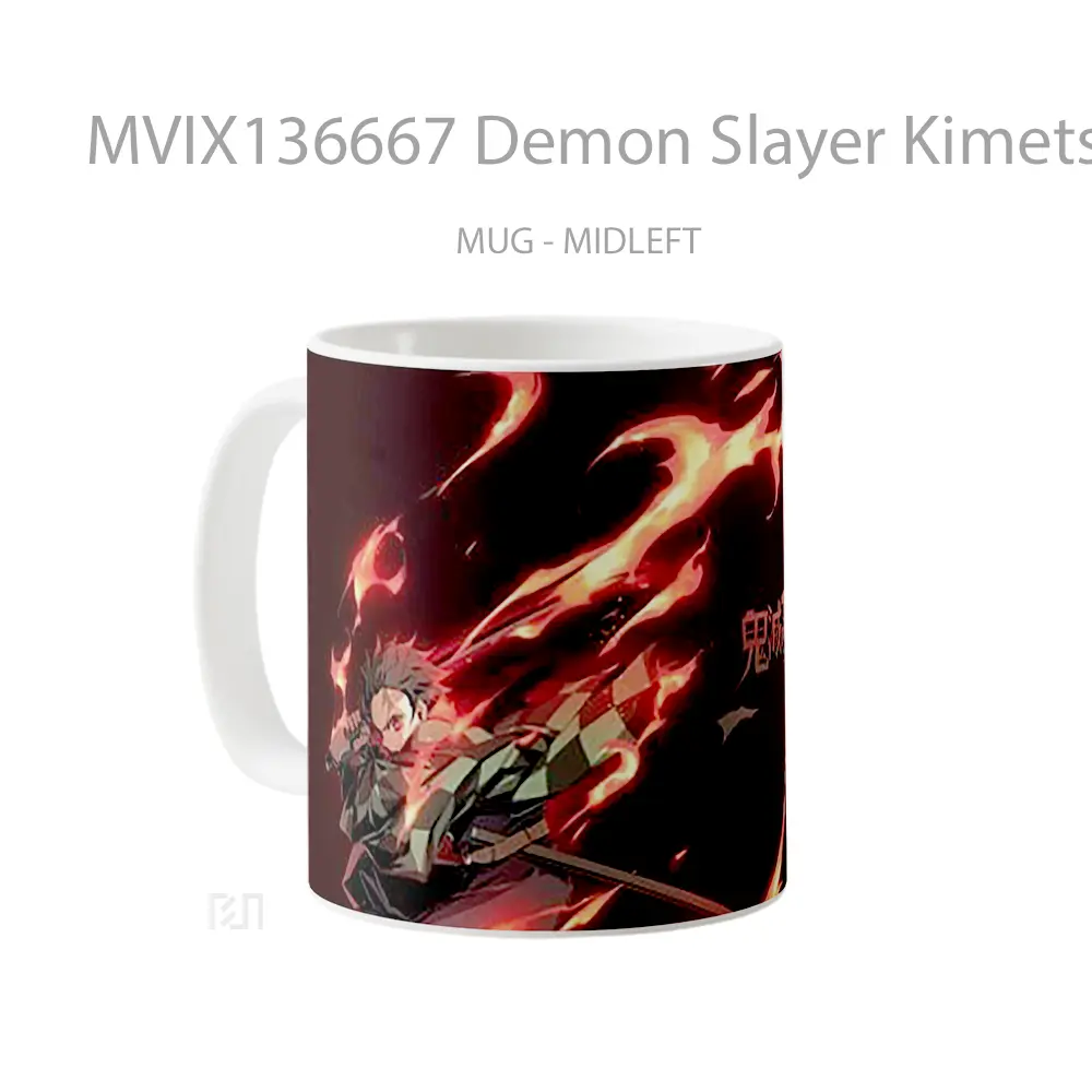 Mug Demon Slayer Kimetsu No Yaiba V1 Cangkir Anime - All-side / Desain