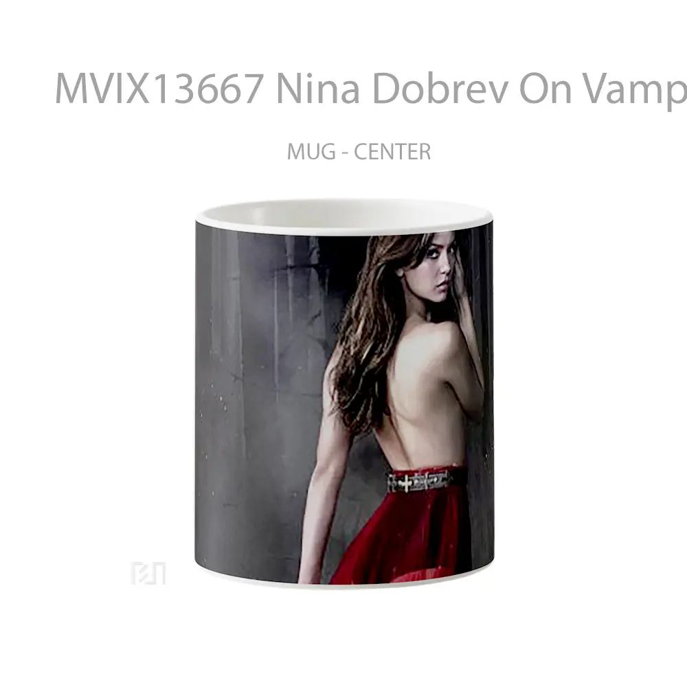 Mug Nina Dobrev On Vampire Diaries Gelas Fantasi
