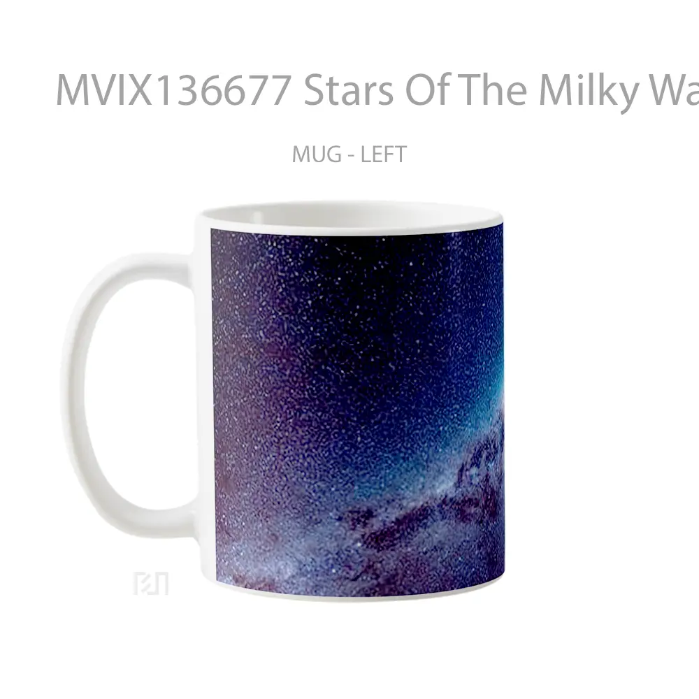 Mug Stars Of The Milky Way V2 Gelas Astronomi - All-side / Desain