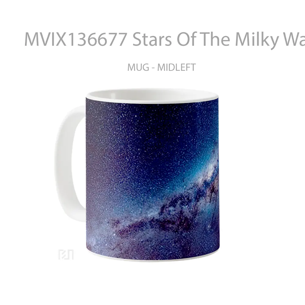 Mug Stars Of The Milky Way V2 Gelas Astronomi - All-side / Desain