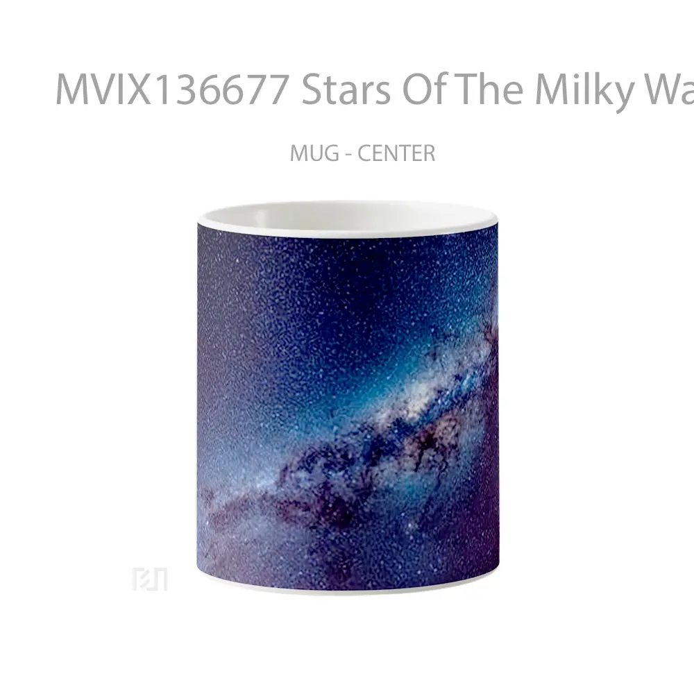 Mug Stars Of The Milky Way V2 Gelas Astronomi