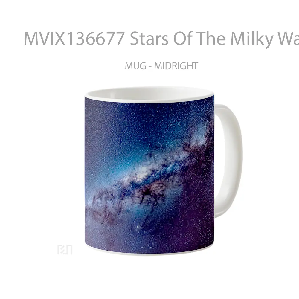 Mug Stars Of The Milky Way V2 Gelas Astronomi - All-side / Desain