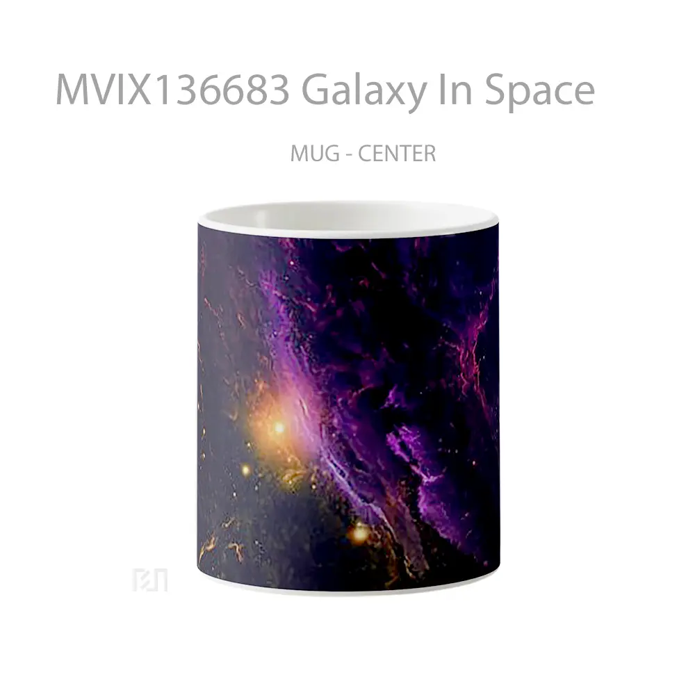 Mug Galaxy In Space Gelas Astronomi