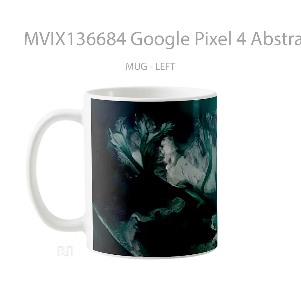 Mug Google Pixel 4 Abstracto Gelas Keramik Unik - All-side / Desain