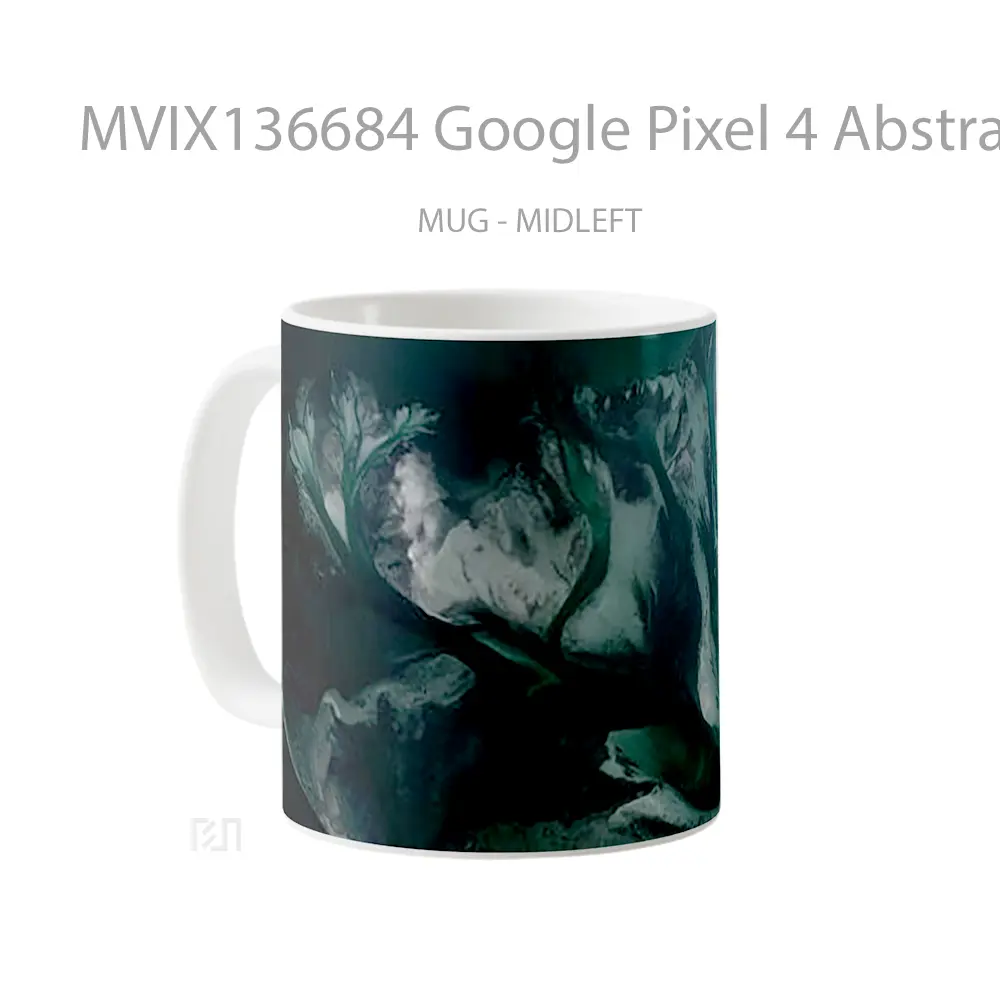 Mug Google Pixel 4 Abstracto Gelas Keramik Unik - All-side / Desain