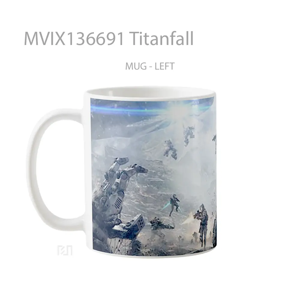 Mug Titanfall Gelas Keramik Unik - All-side / Desain