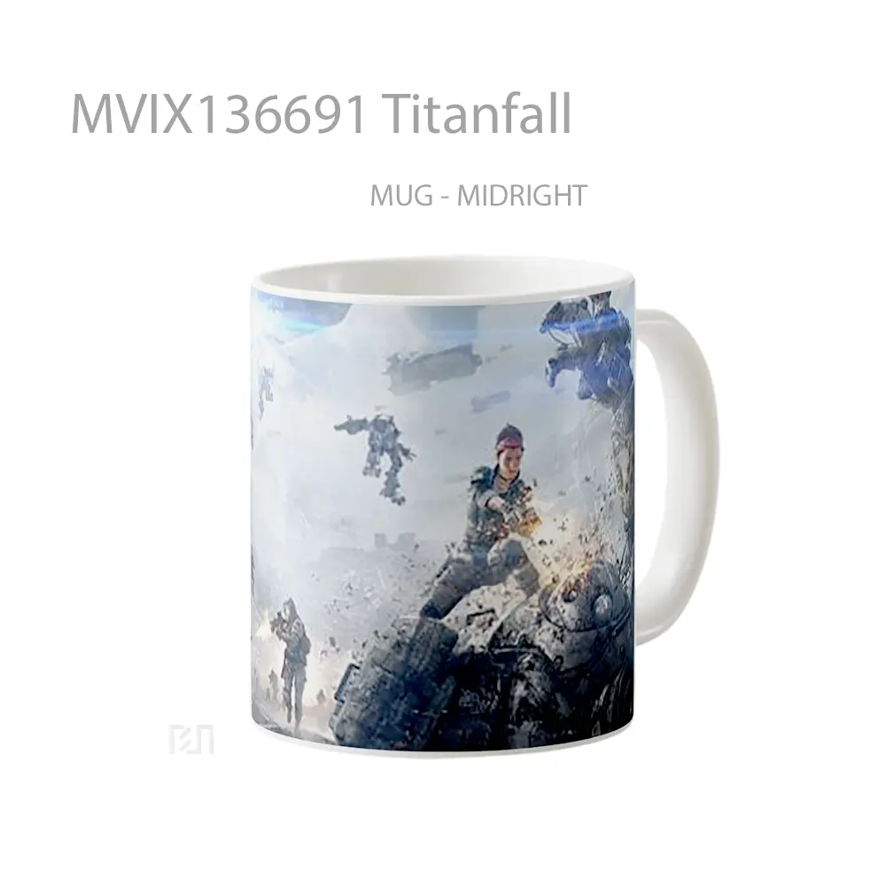 Mug Titanfall Gelas Keramik Unik - All-side / Desain