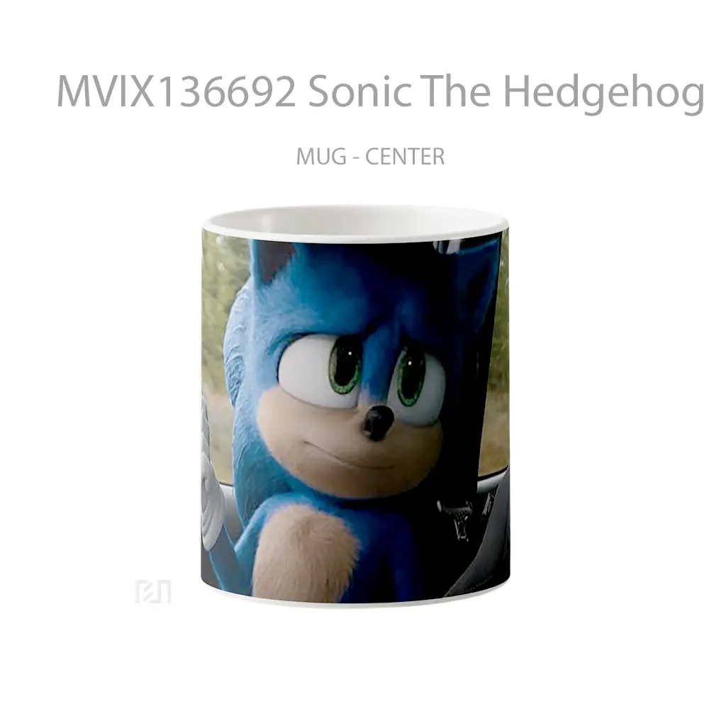 Mug Sonic The Hedgehog Movie V3 Gelas Keramik Unik