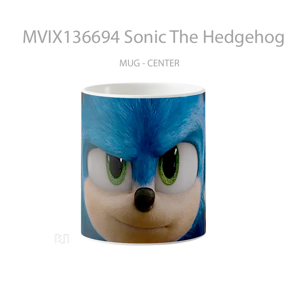 Mug Sonic The Hedgehog Movie V4 Gelas Keramik Unik
