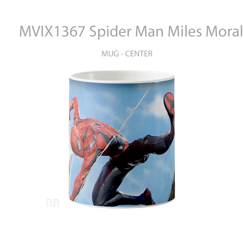 Mug Spider Man Miles Morales V1 Gelas Superhero