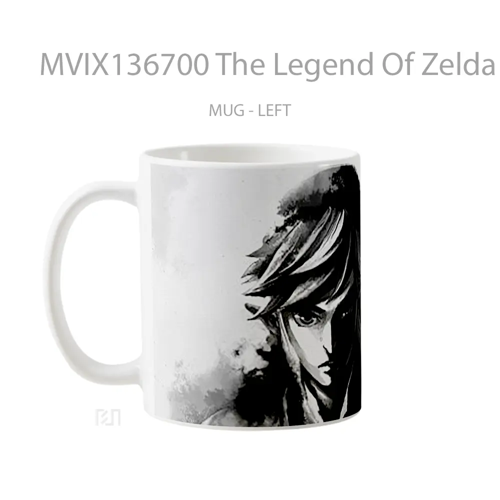 Mug The Legend Of Zelda Fanart Gelas Keramik Unik - All-side / Desain