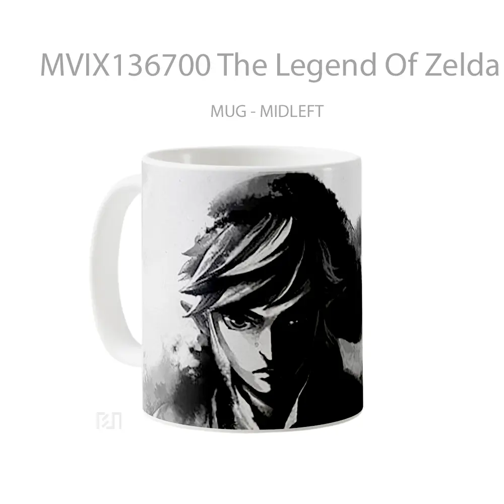 Mug The Legend Of Zelda Fanart Gelas Keramik Unik - All-side / Desain