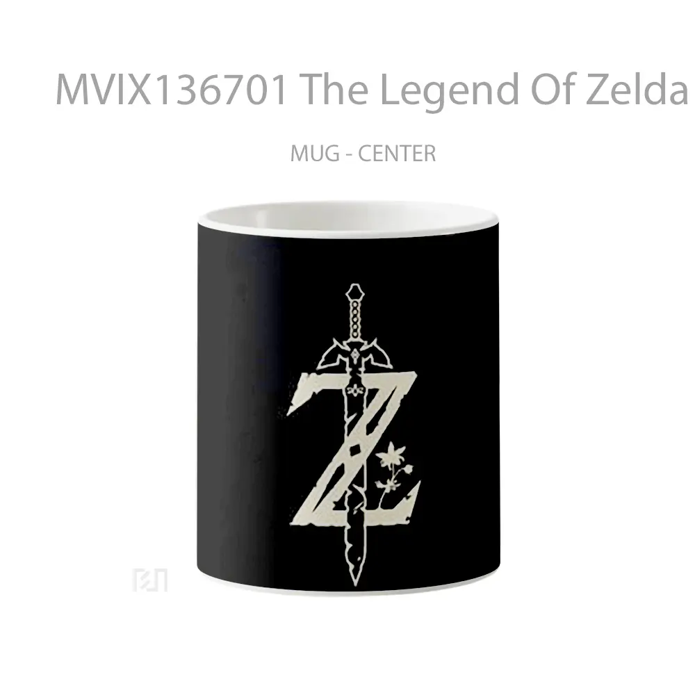Mug The Legend Of Zelda Minimalist Gelas Seni Modern