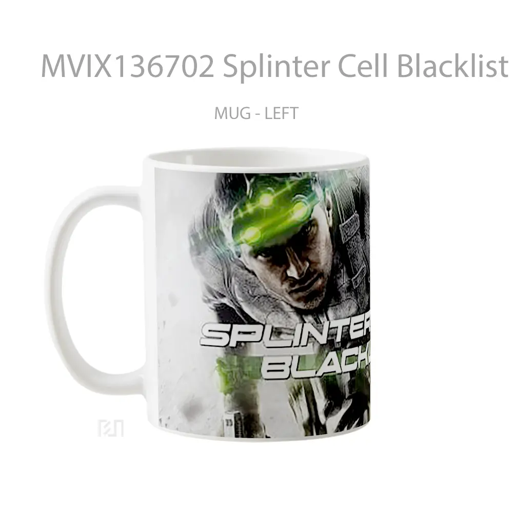 Mug Splinter Cell Blacklist 2013 Gelas Keramik Unik - All-side / Desain