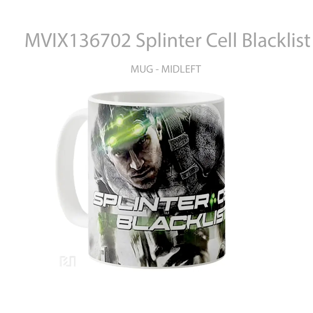 Mug Splinter Cell Blacklist 2013 Gelas Keramik Unik - All-side / Desain