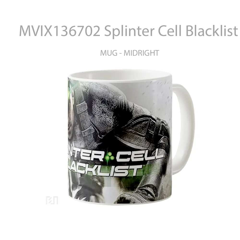 Mug Splinter Cell Blacklist 2013 Gelas Keramik Unik - All-side / Desain
