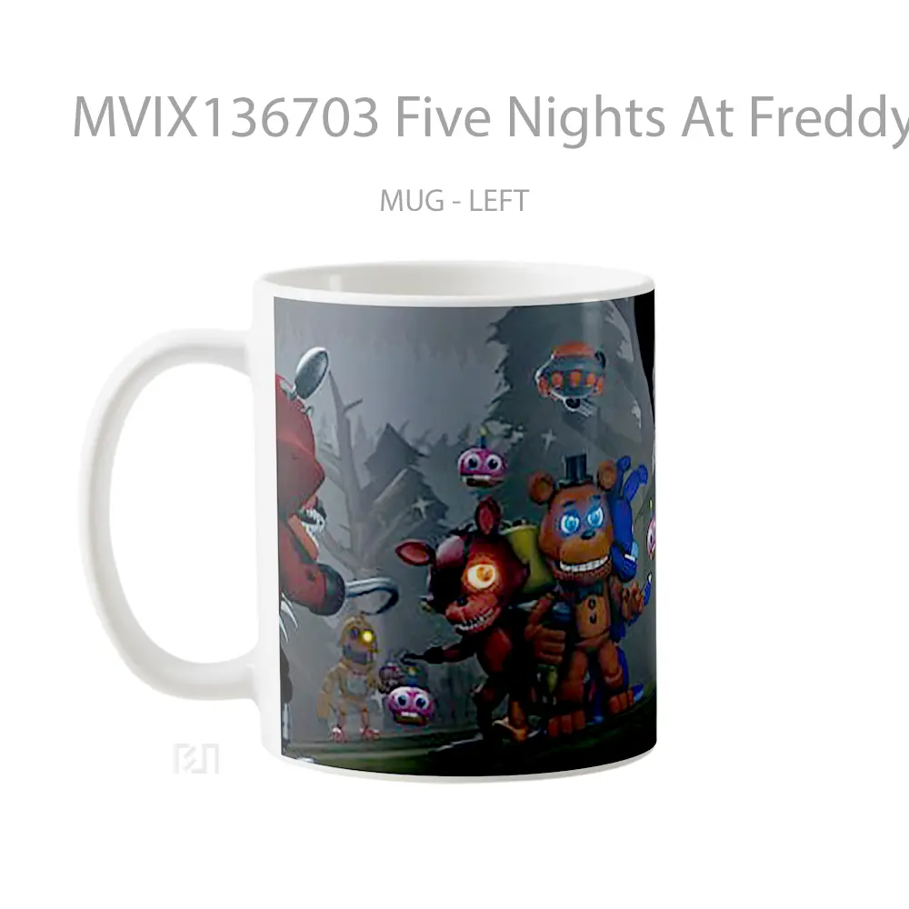 Mug Five Nights At Freddy S V1 Gelas Keramik Unik - All-side / Desain