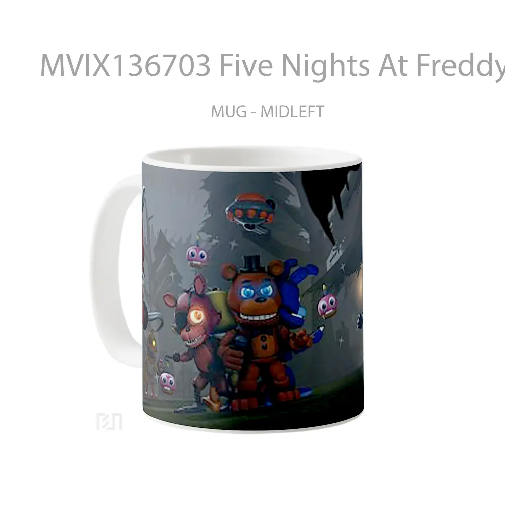 Mug Five Nights At Freddy S V1 Gelas Keramik Unik - All-side / Desain