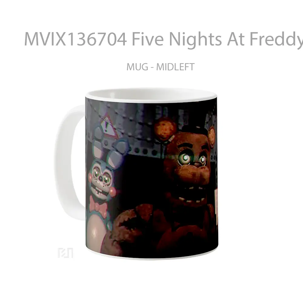 Mug Five Nights At Freddy S V2 Gelas Keramik Unik - All-side / Desain