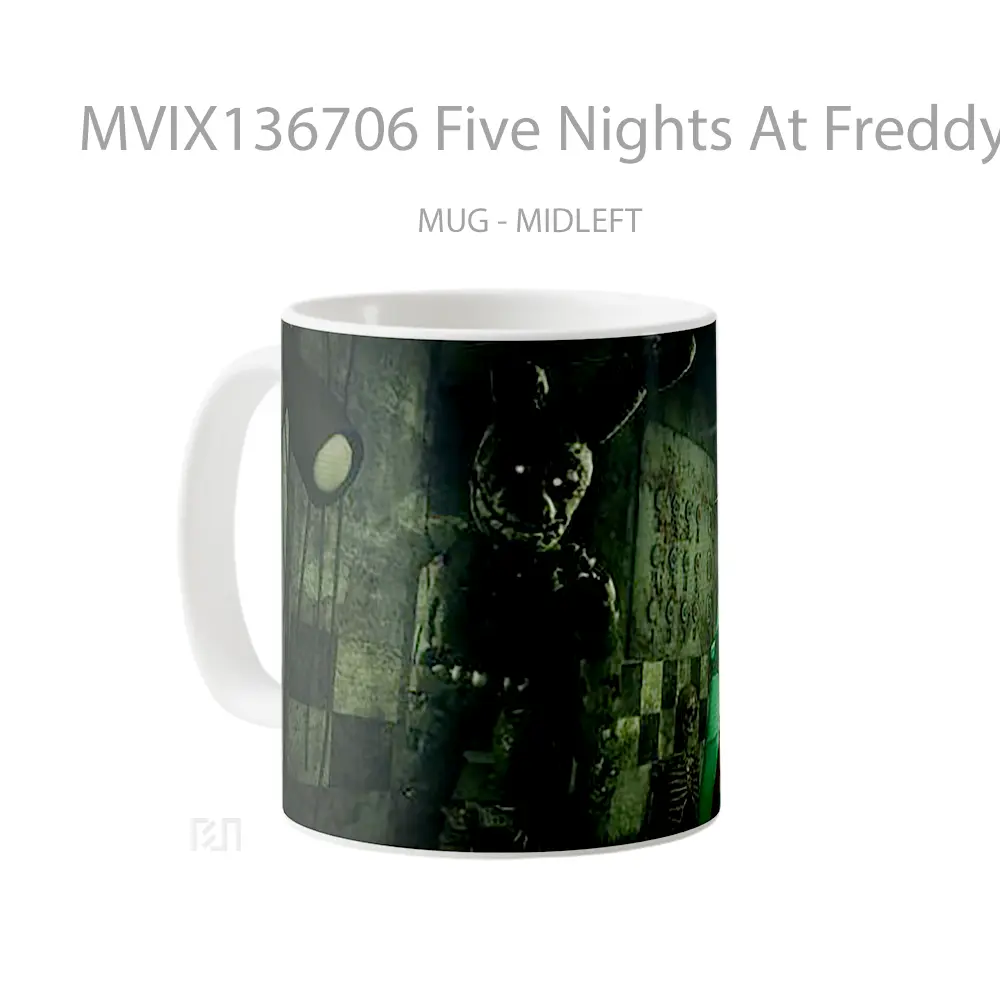 Mug Five Nights At Freddy S V4 Gelas Keramik Unik - All-side / Desain
