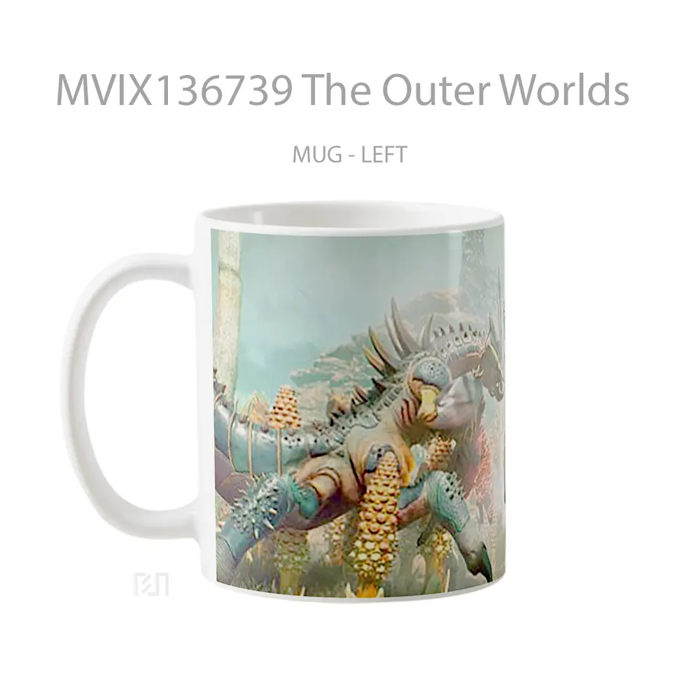 Mug The Outer Worlds Gelas Keramik Unik - All-side / Desain