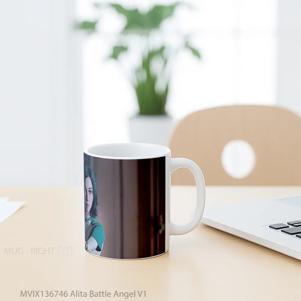 Mug Alita Battle Angel V1 Gelas Fantasi - All-side / Desain