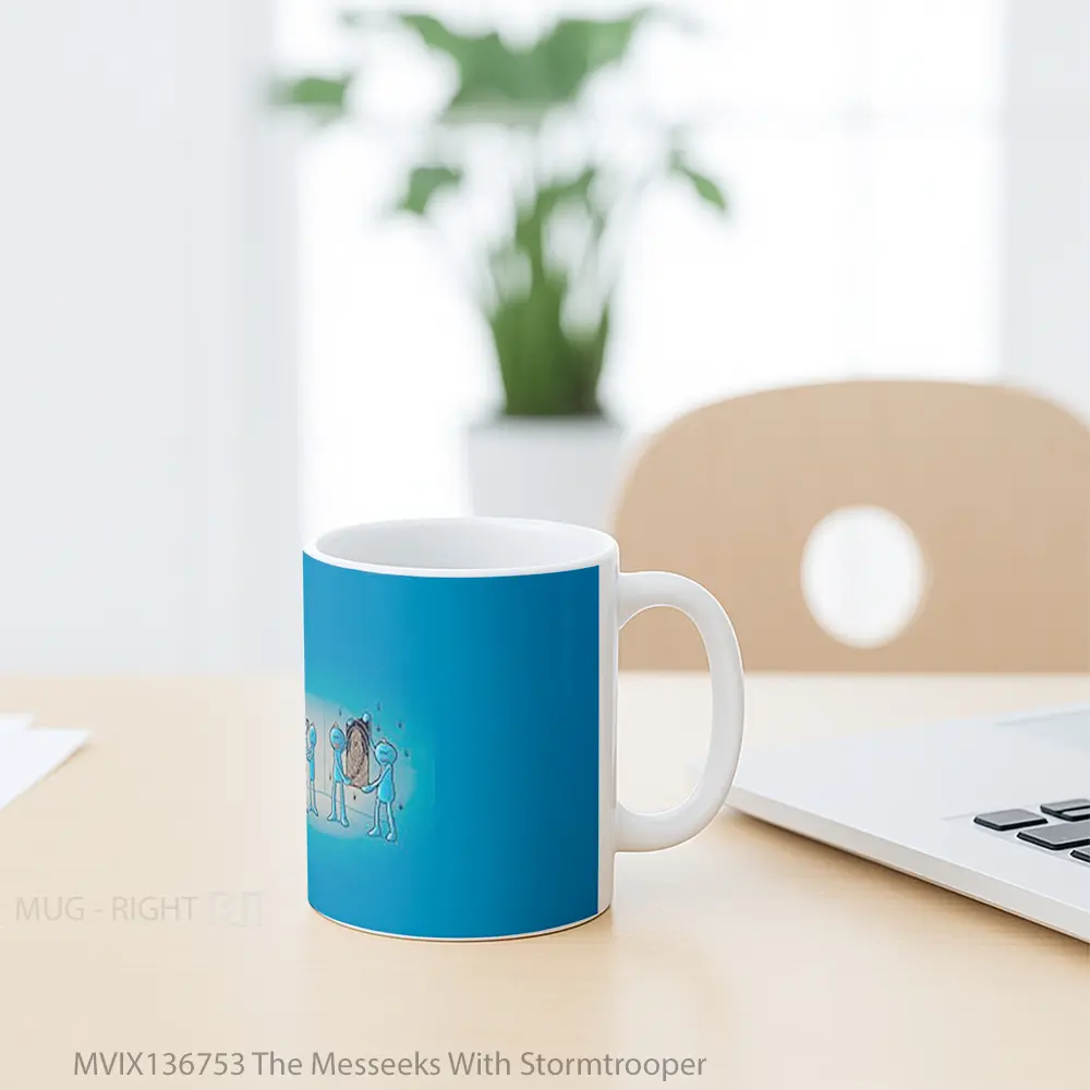 Mug The Messeeks With Stormtrooper Gelas Star Wars - All-side / Desain