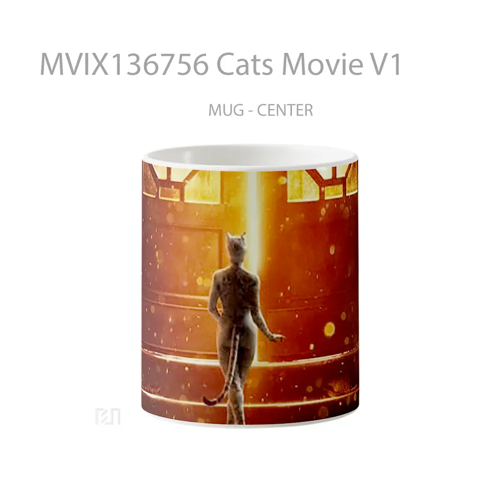 Mug Cats Movie V1 Gelas Hewan Lucu