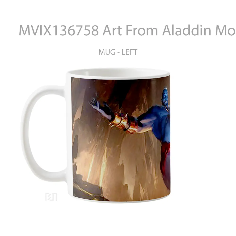 Mug Art From Aladdin Movie Gelas Keramik Unik - All-side / Desain