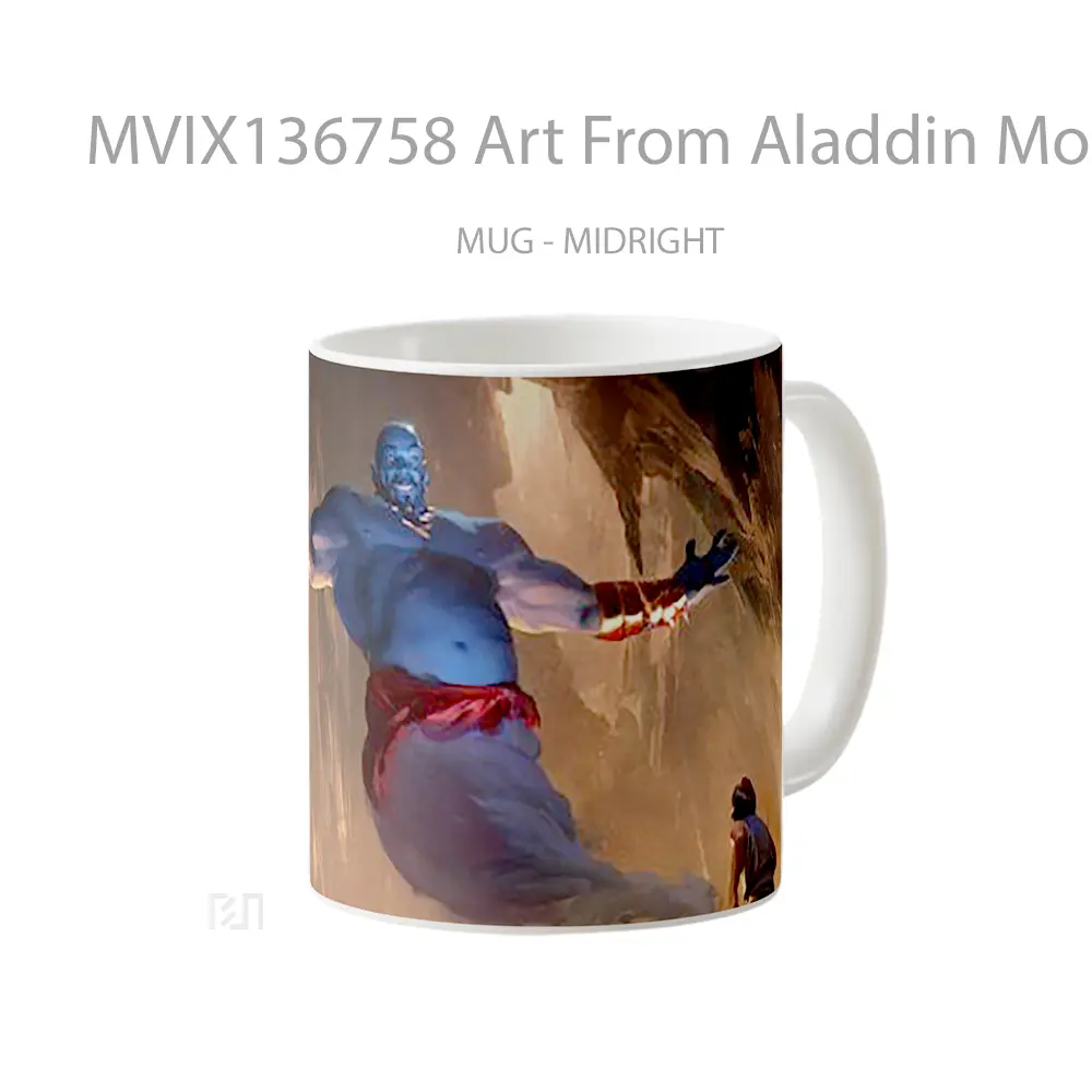 Mug Art From Aladdin Movie Gelas Keramik Unik - All-side / Desain