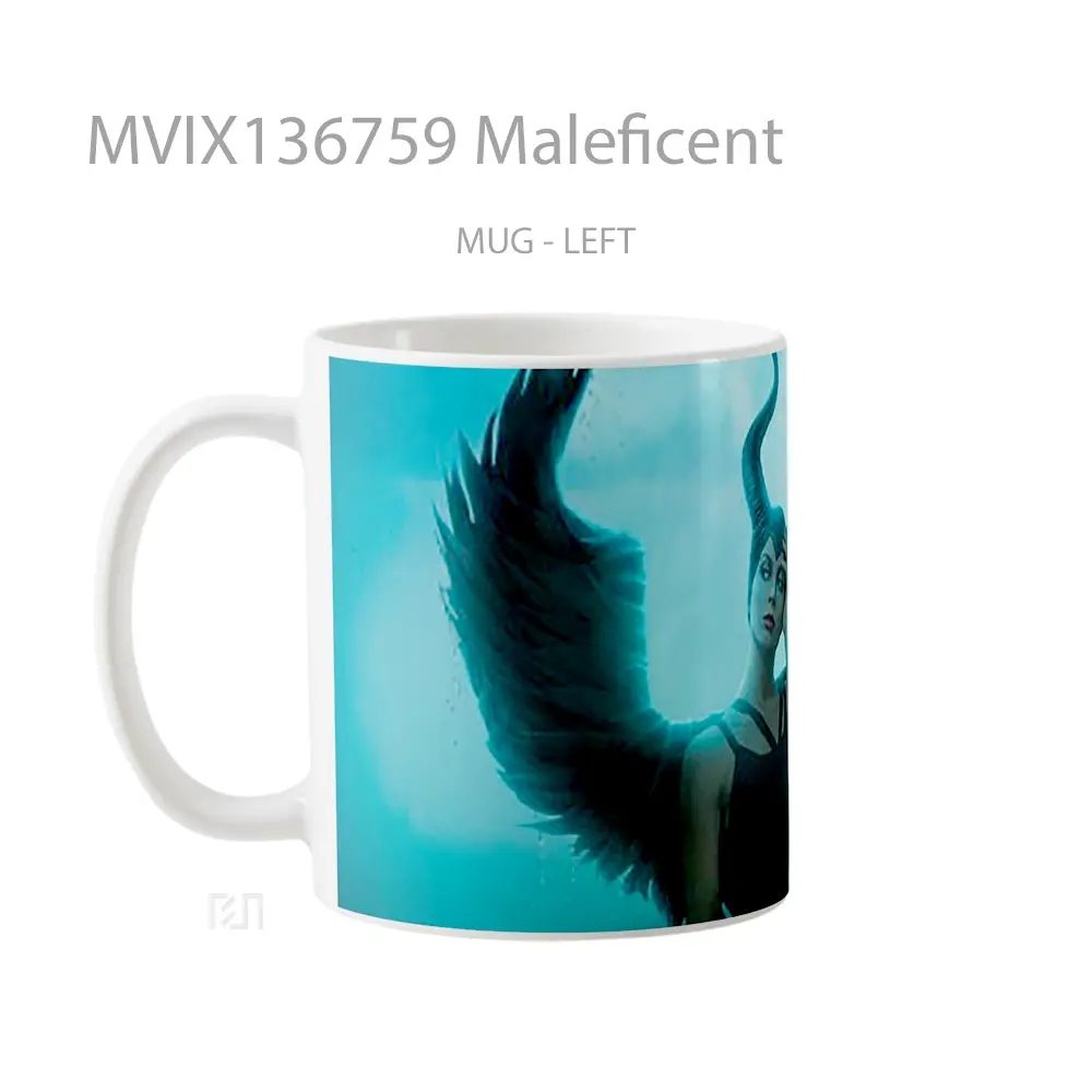 Mug Maleficent Gelas Keramik Unik - All-side / Desain