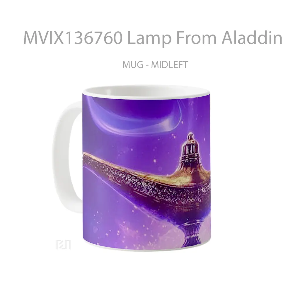 Mug Lamp From Aladdin Gelas Keramik Unik - All-side / Desain