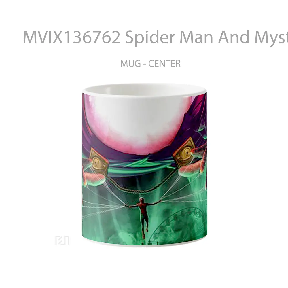 Mug Spider Man And Mysterio V2 Gelas Superhero
