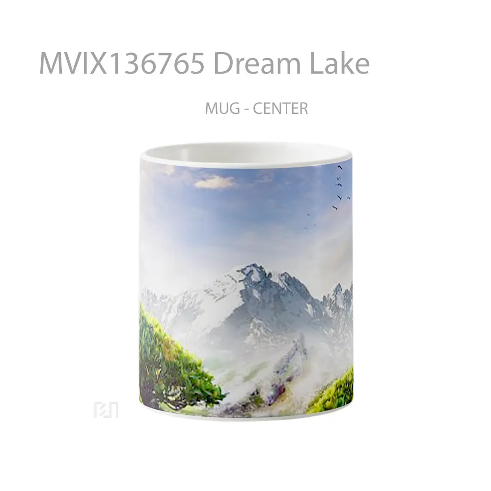 Mug Dream Lake Gelas Pemandangan Alam