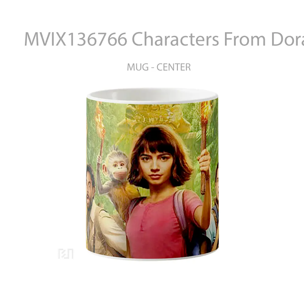 Mug Characters From Dora And The Lost City Of Gold Gelas Keramik Unik