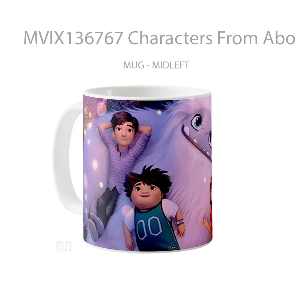 Mug Characters From Abominable Gelas Keramik Unik - All-side / Desain