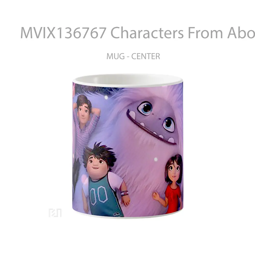 Mug Characters From Abominable Gelas Keramik Unik