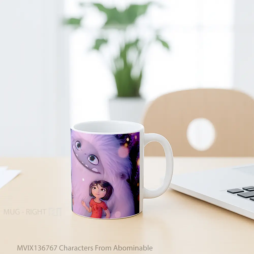 Mug Characters From Abominable Gelas Keramik Unik - All-side / Desain