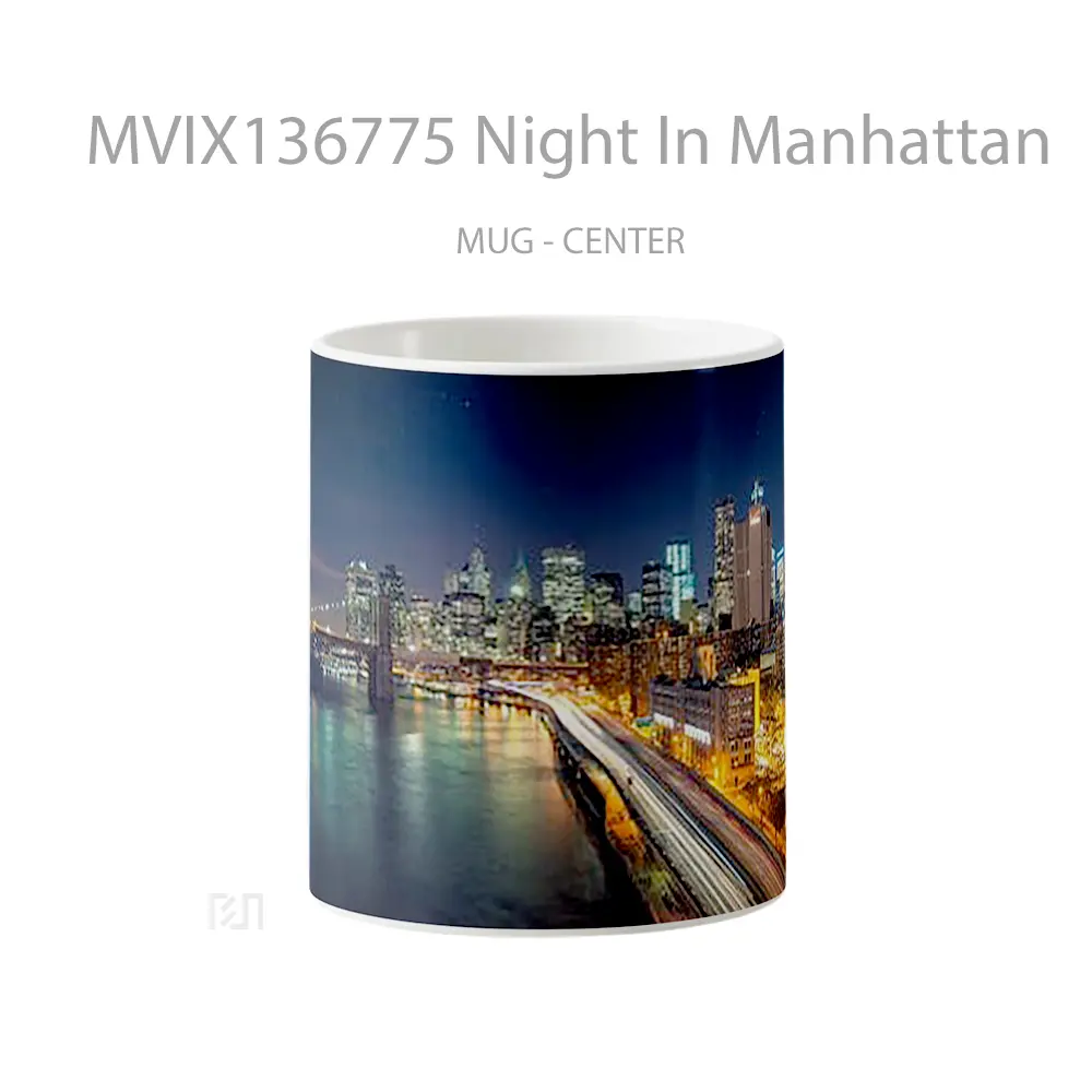 Mug Night In Manhattan Gelas Keramik Unik