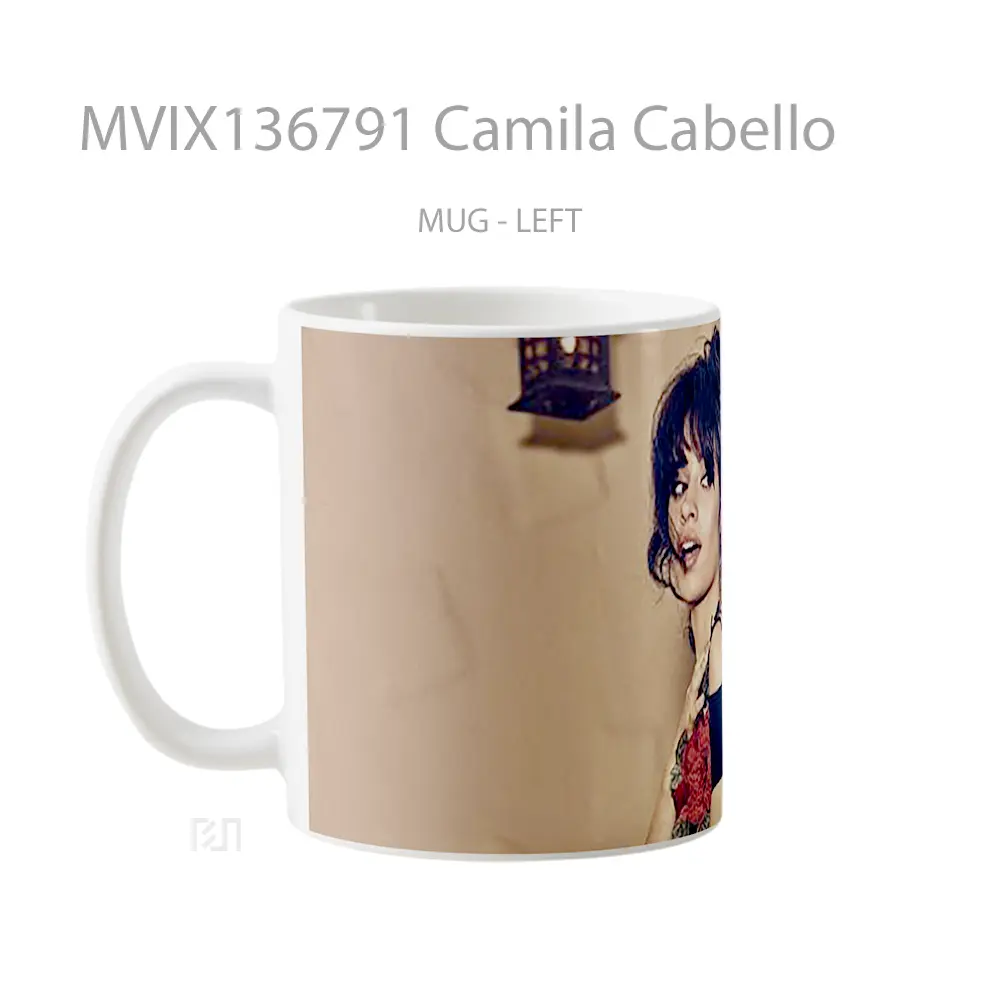 Mug Camila Cabello Gelas Selebriti - All-side / Desain