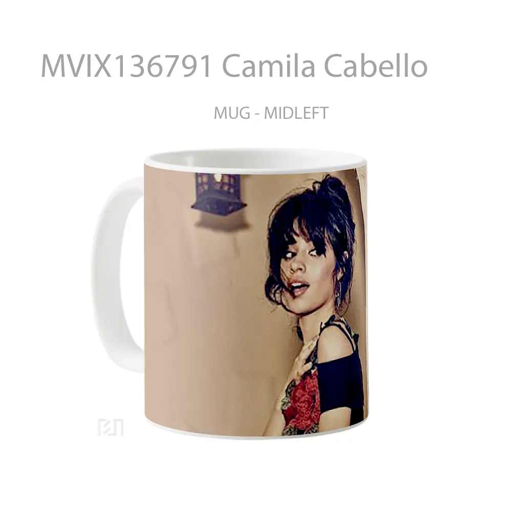 Mug Camila Cabello Gelas Selebriti - All-side / Desain