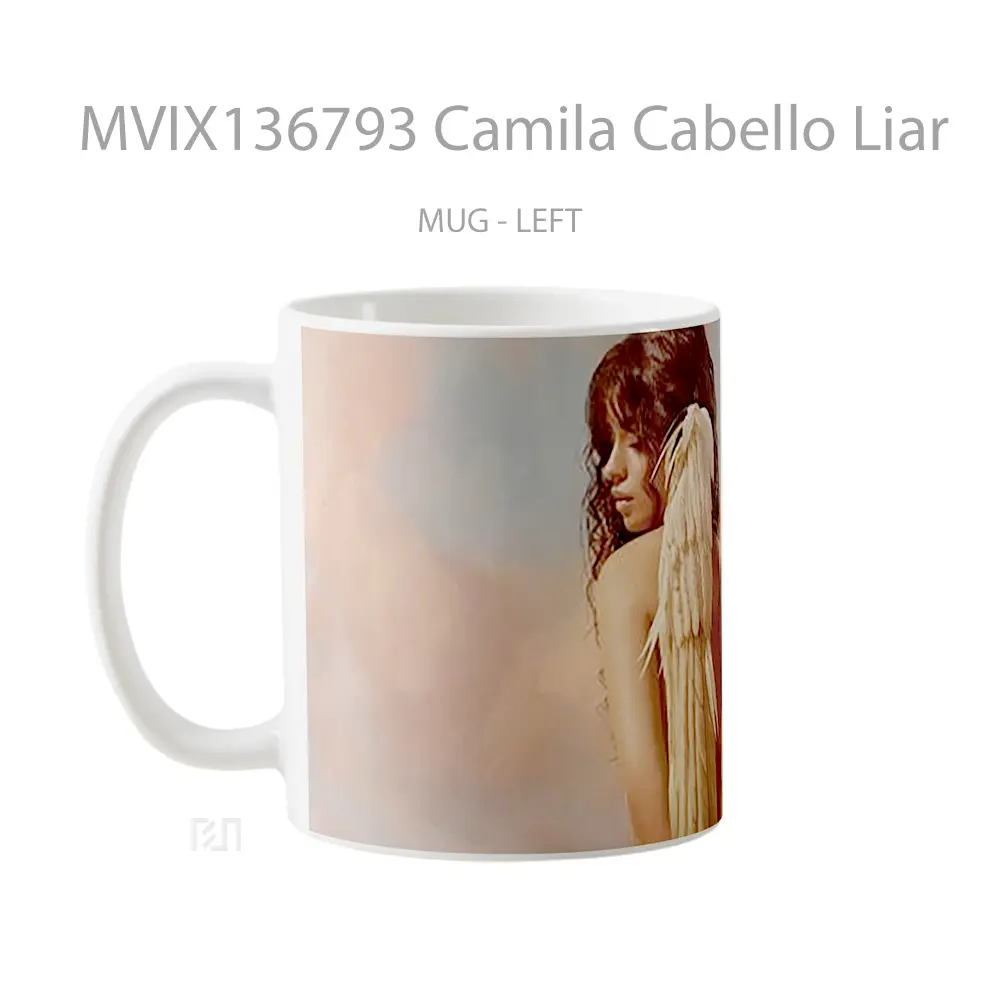 Mug Camila Cabello Liar Gelas Selebriti - All-side / Desain