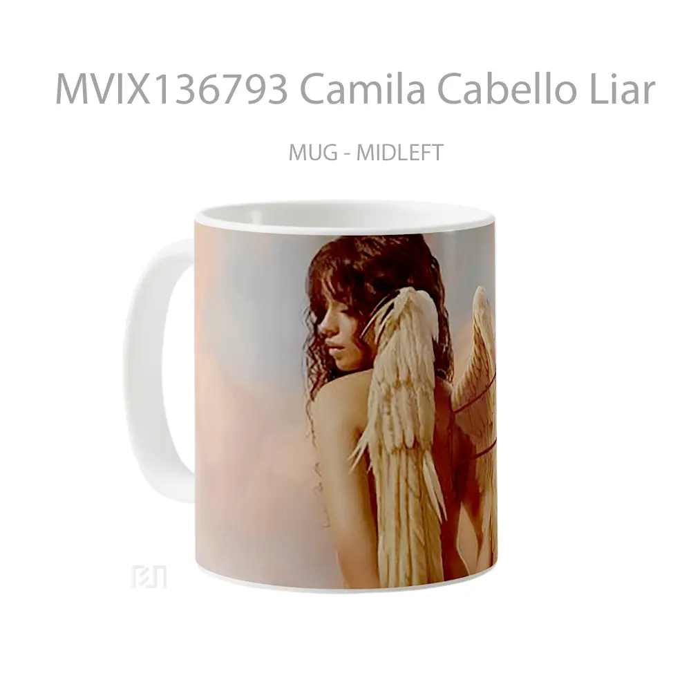 Mug Camila Cabello Liar Gelas Selebriti - All-side / Desain