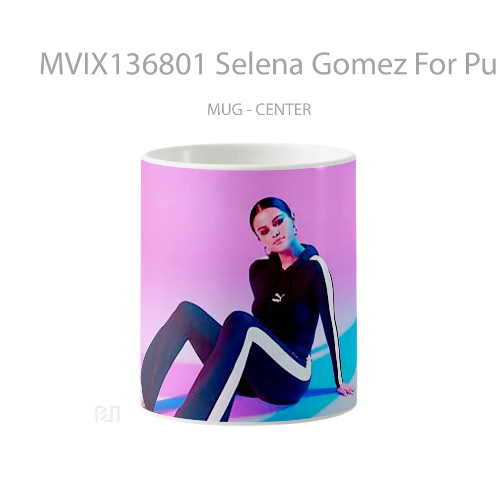 Mug Selena Gomez For Puma Gelas Selebriti