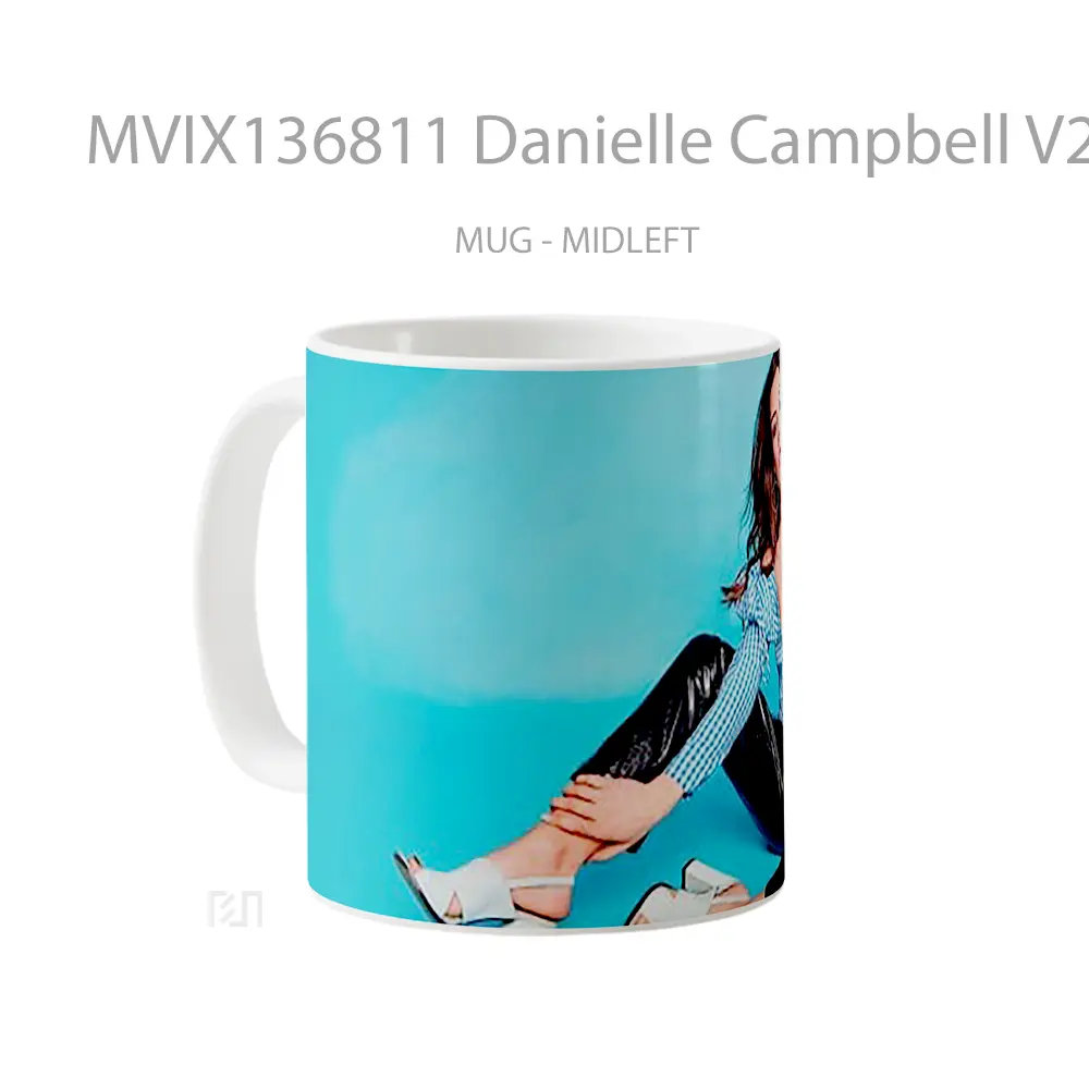 Mug Danielle Campbell V2 Gelas Keramik Unik - All-side / Desain