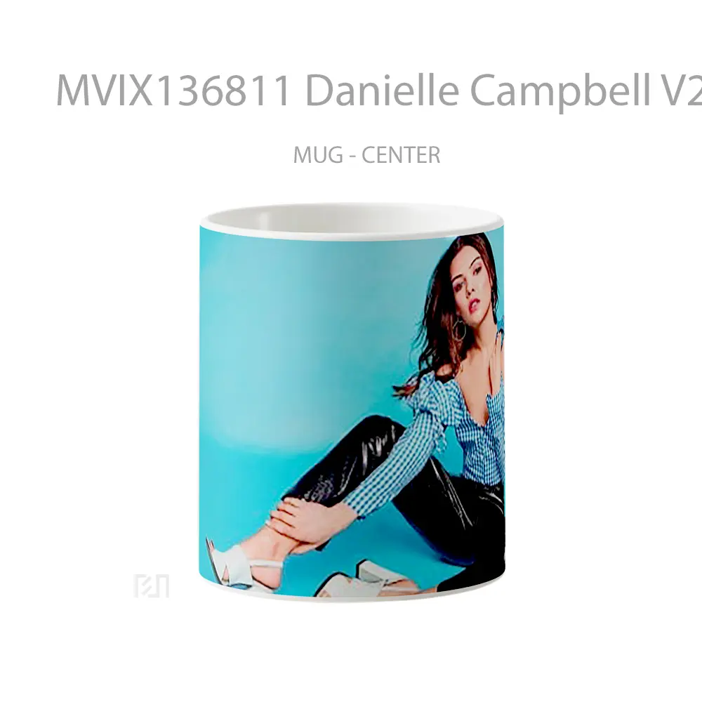 Mug Danielle Campbell V2 Gelas Keramik Unik