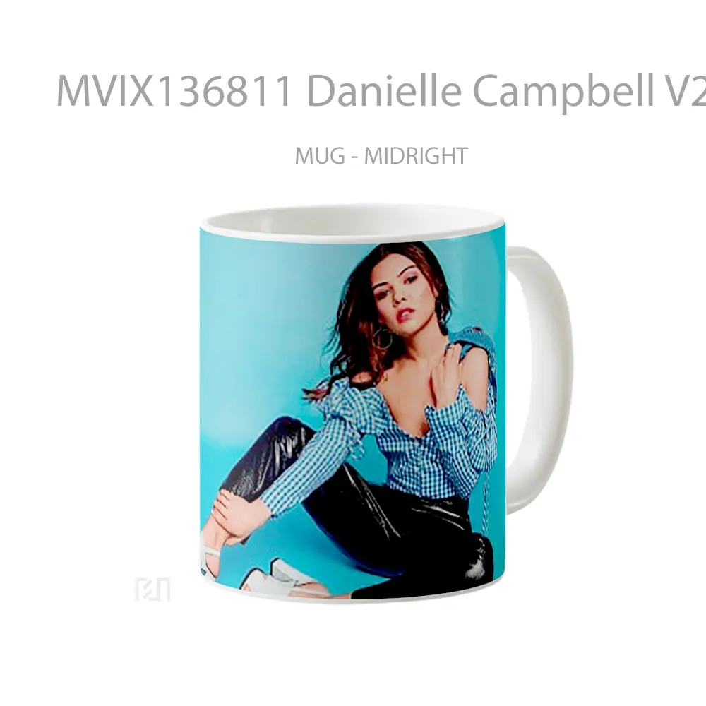 Mug Danielle Campbell V2 Gelas Keramik Unik - All-side / Desain