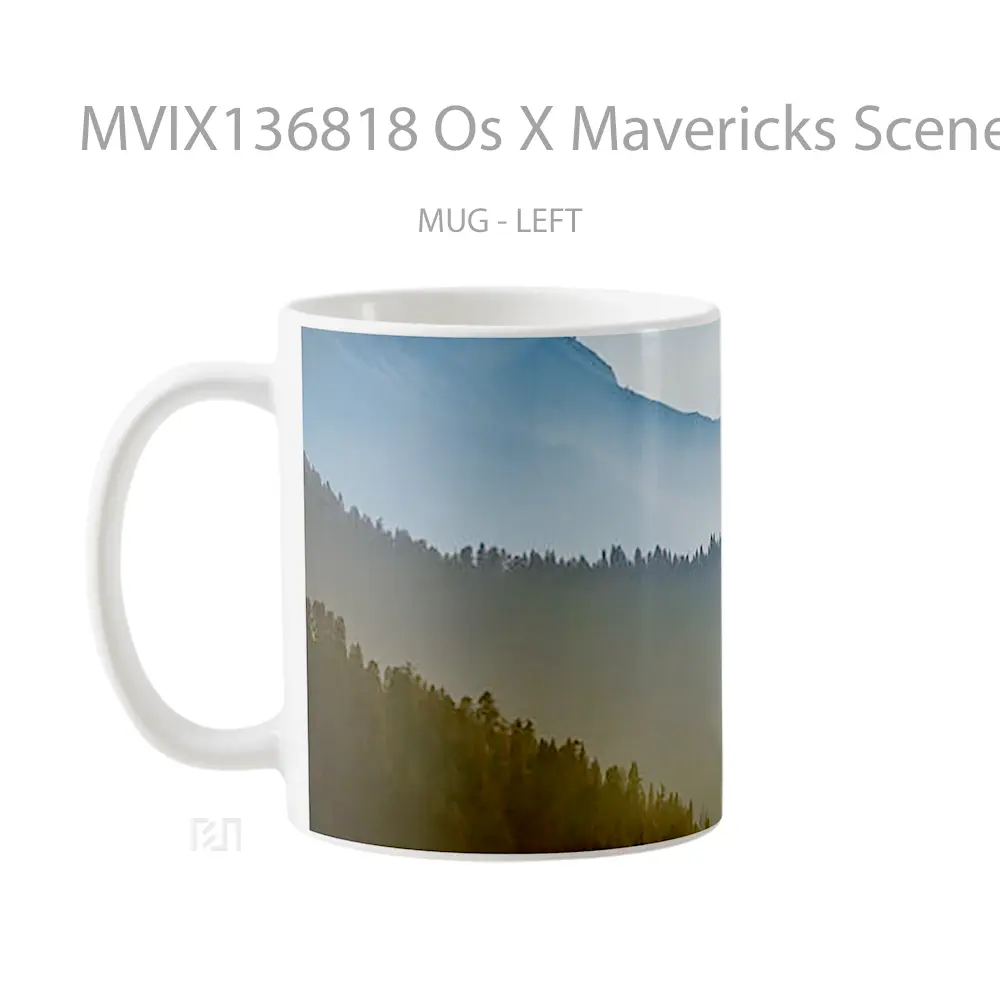 Mug Os X Mavericks Scenery 2048X1536 Gelas Keramik Unik - All-side / Desain